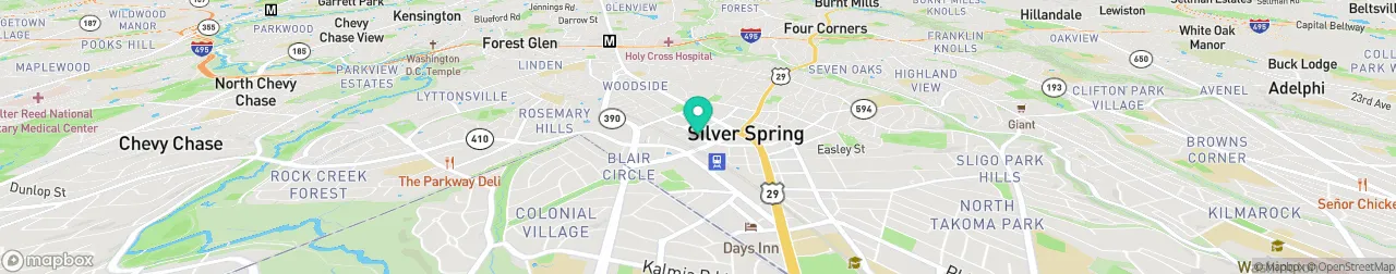 ev charging station on the map