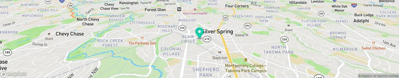 borne de recharge sur la carte