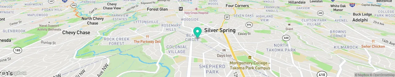 borne de recharge sur la carte