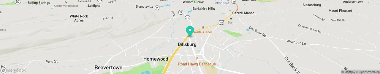 ev charging station on the map