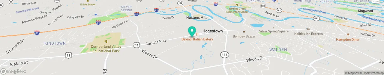 ev charging station on the map