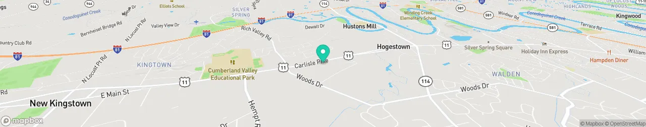 ev charging station on the map