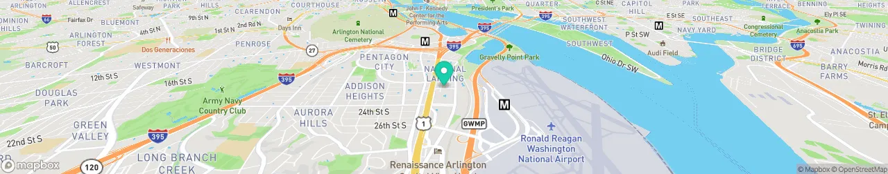 borne de recharge sur la carte