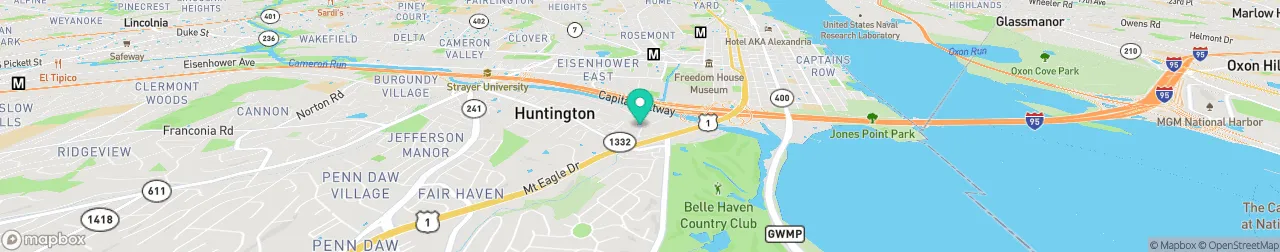 borne de recharge sur la carte