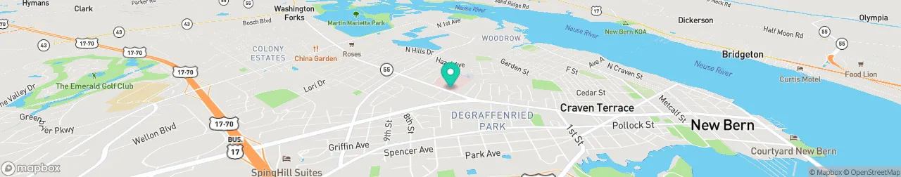 ev charging station on the map