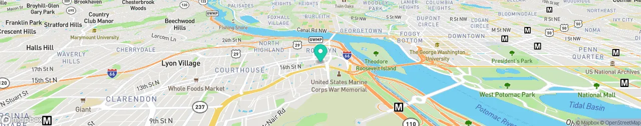 borne de recharge sur la carte