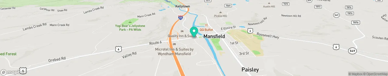 ev charging station on the map