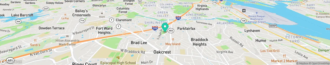 borne de recharge sur la carte