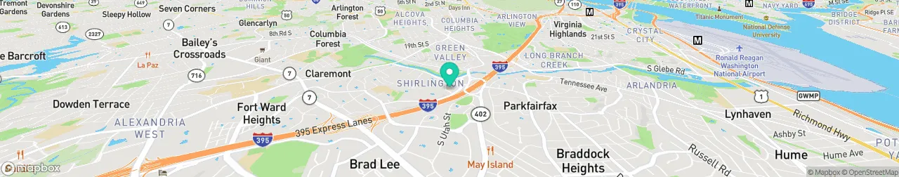 borne de recharge sur la carte