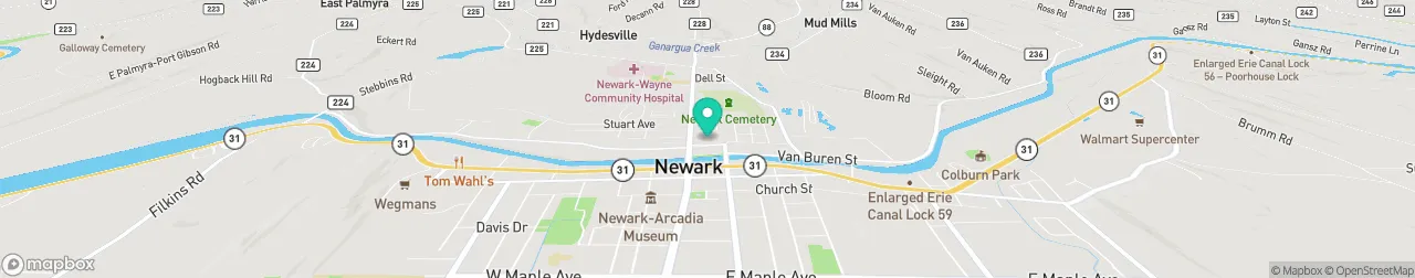 borne de recharge sur la carte