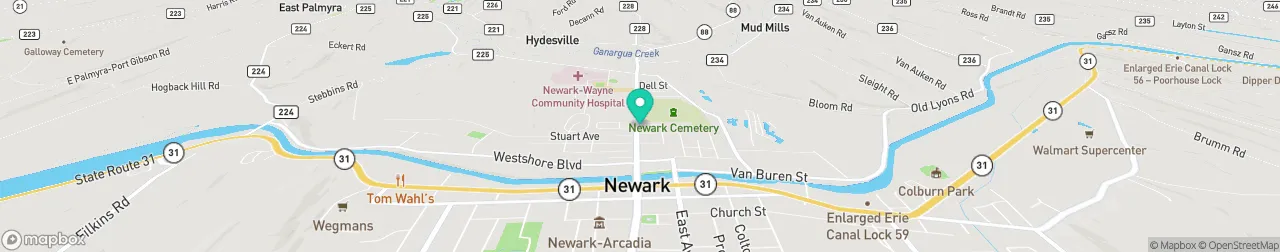 ev charging station on the map