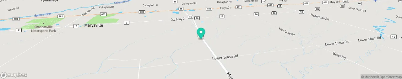 borne de recharge sur la carte