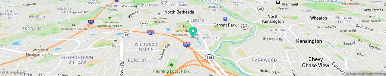 borne de recharge sur la carte