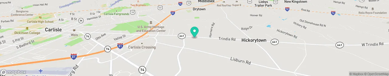 ev charging station on the map