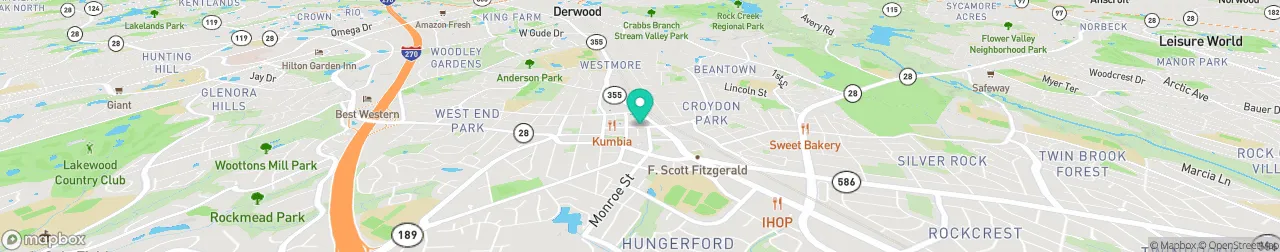 borne de recharge sur la carte