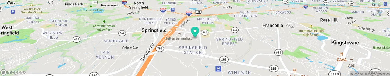 borne de recharge sur la carte