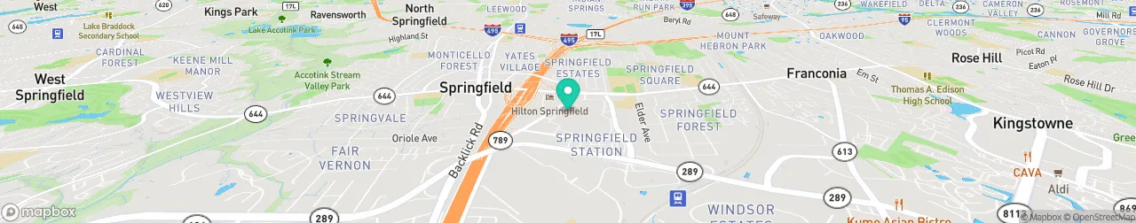 ev charging station on the map