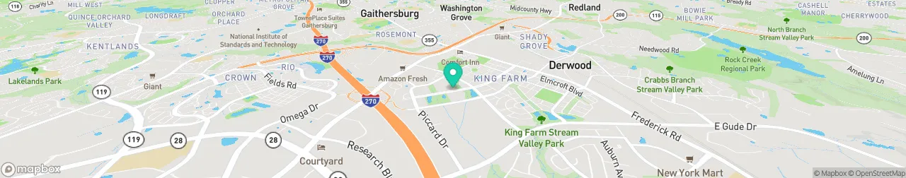 borne de recharge sur la carte