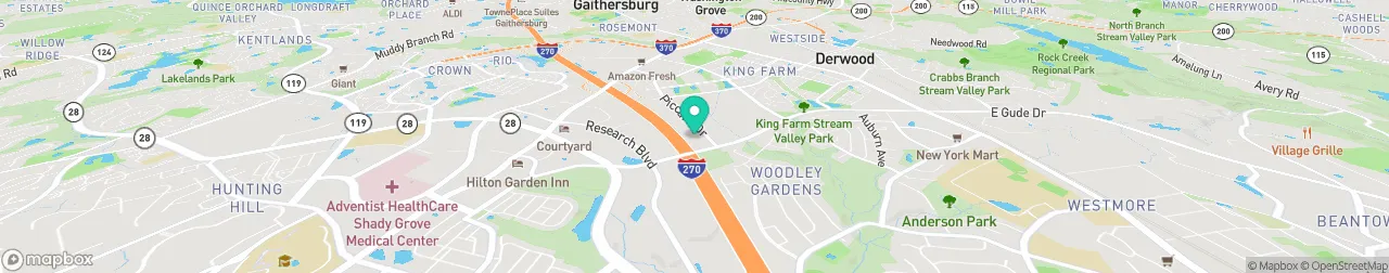 borne de recharge sur la carte