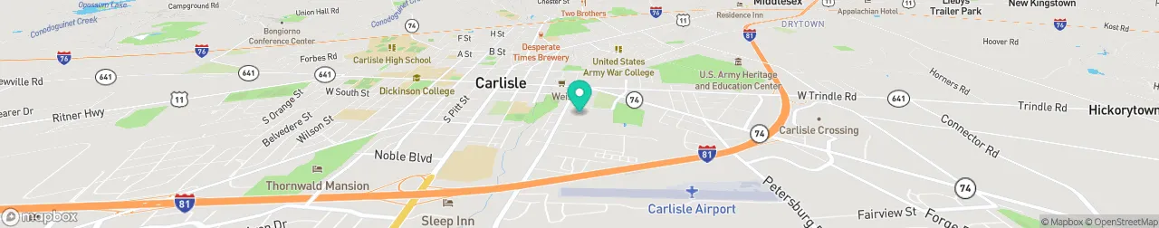 borne de recharge sur la carte