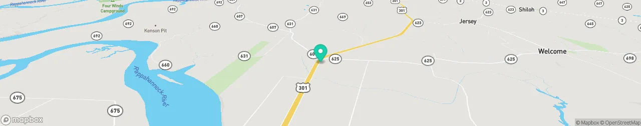 borne de recharge sur la carte