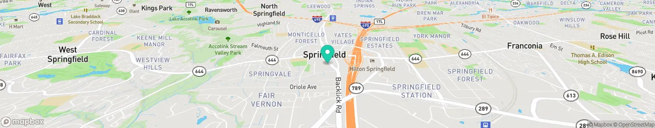 borne de recharge sur la carte