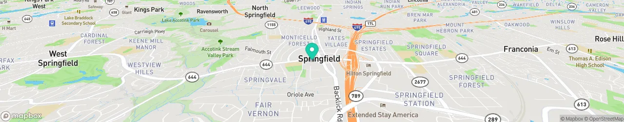 ev charging station on the map