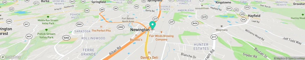 ev charging station on the map