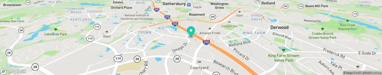 borne de recharge sur la carte