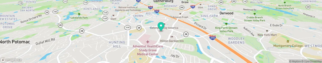 borne de recharge sur la carte