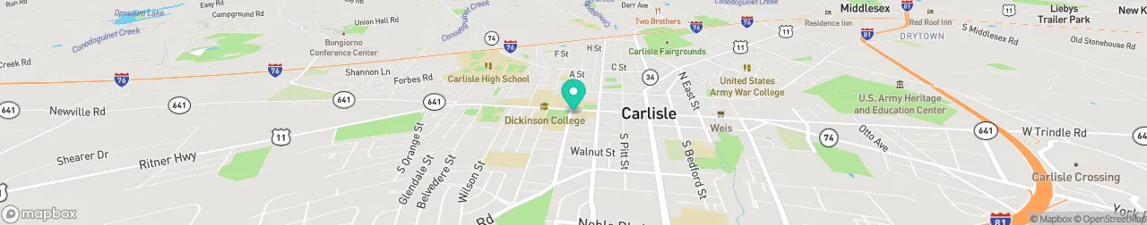 ev charging station on the map