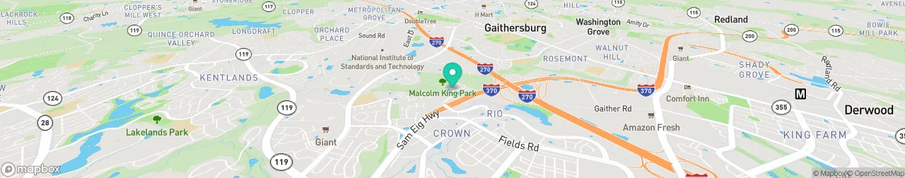 borne de recharge sur la carte