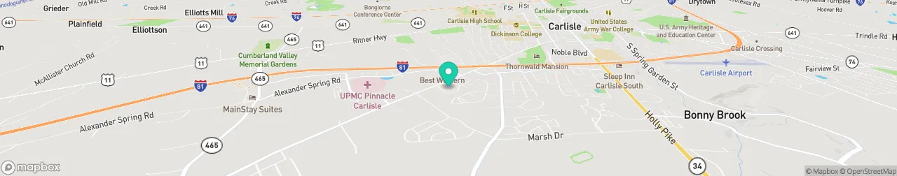 ev charging station on the map