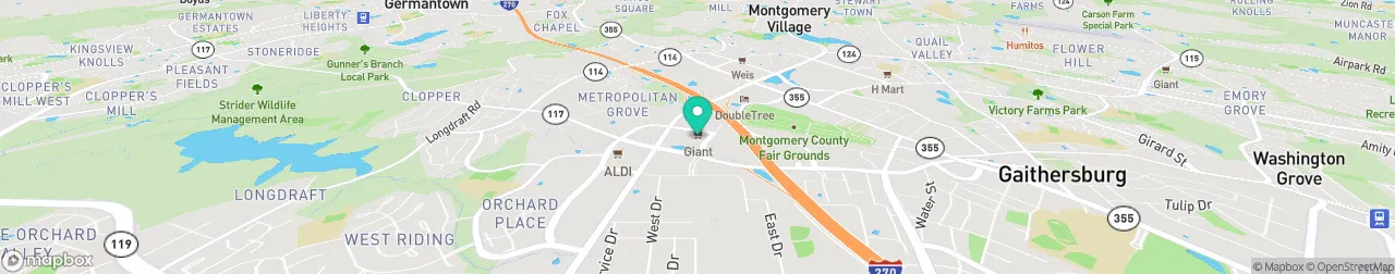 ev charging station on the map