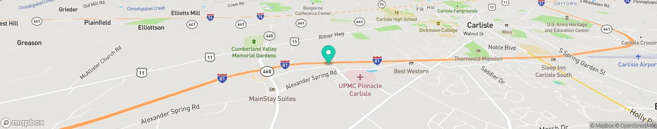 ev charging station on the map