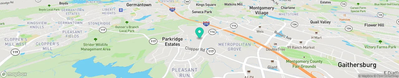 borne de recharge sur la carte