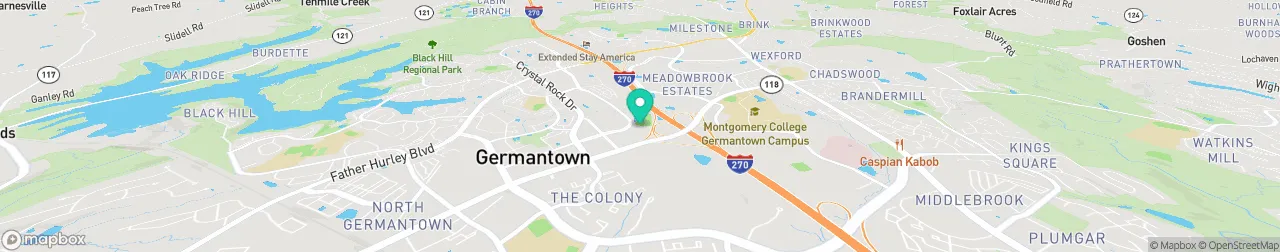 ev charging station on the map