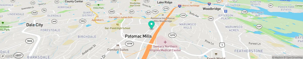 ev charging station on the map