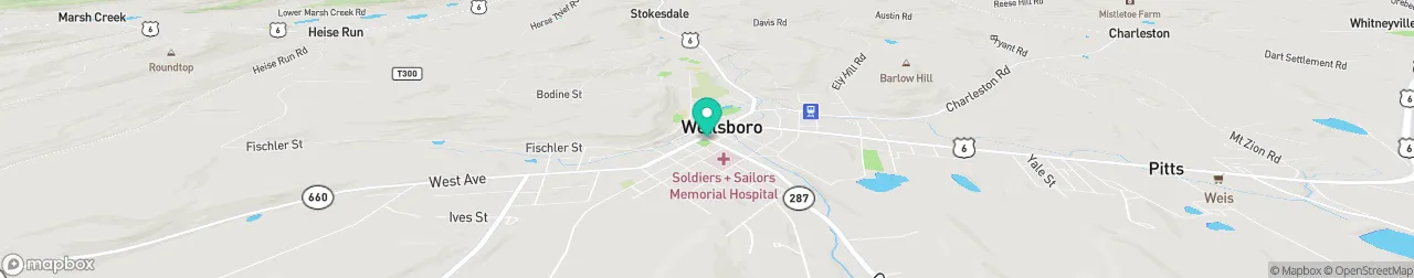 borne de recharge sur la carte