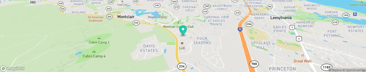 borne de recharge sur la carte