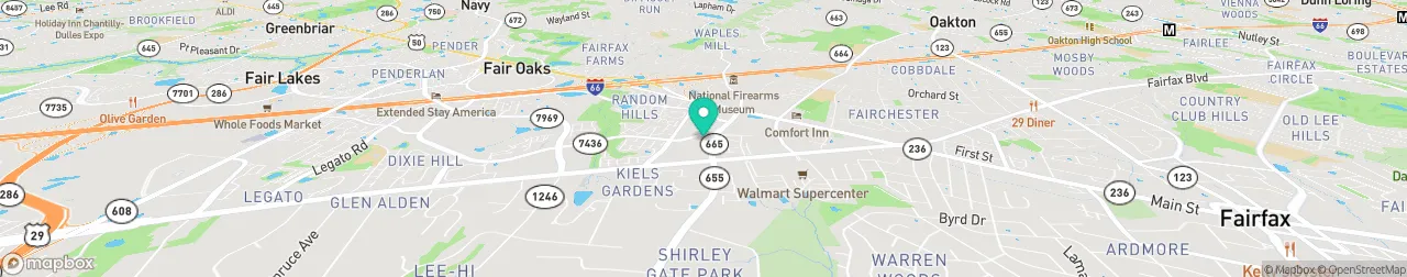 borne de recharge sur la carte