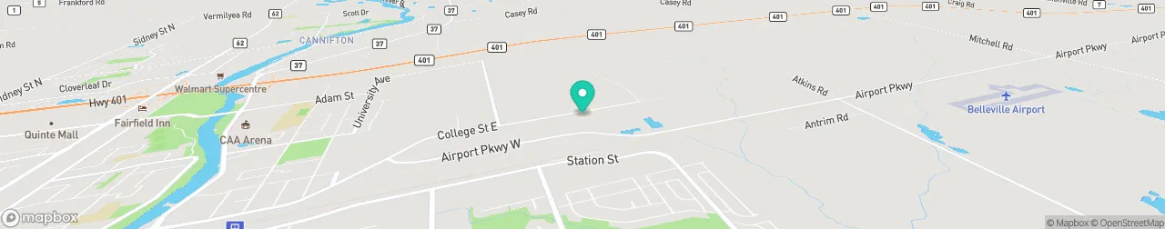 ev charging station on the map