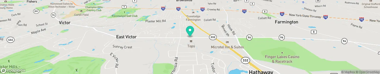 borne de recharge sur la carte