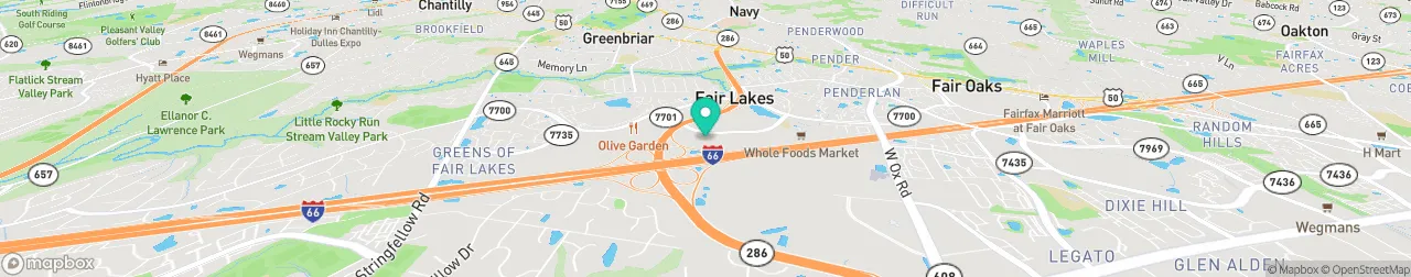 ev charging station on the map