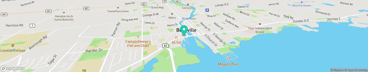 borne de recharge sur la carte