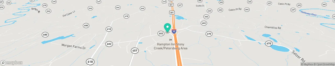 ev charging station on the map