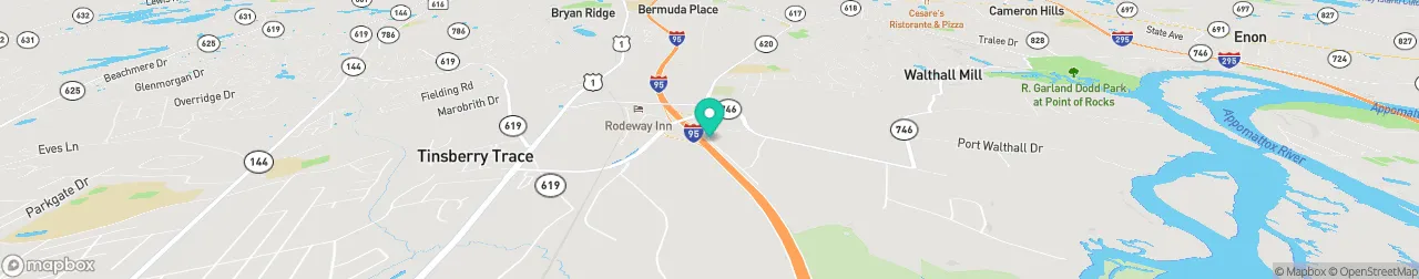 ev charging station on the map