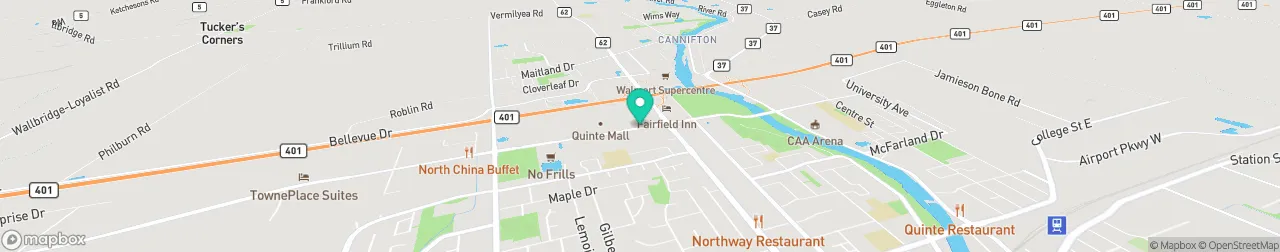 ev charging station on the map