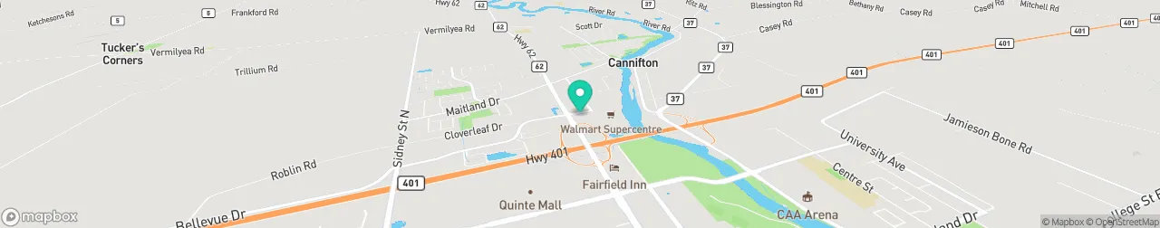 ev charging station on the map