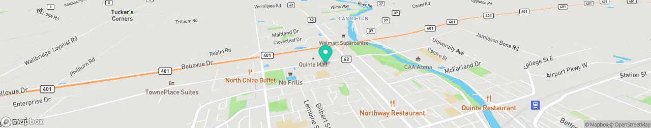 ev charging station on the map